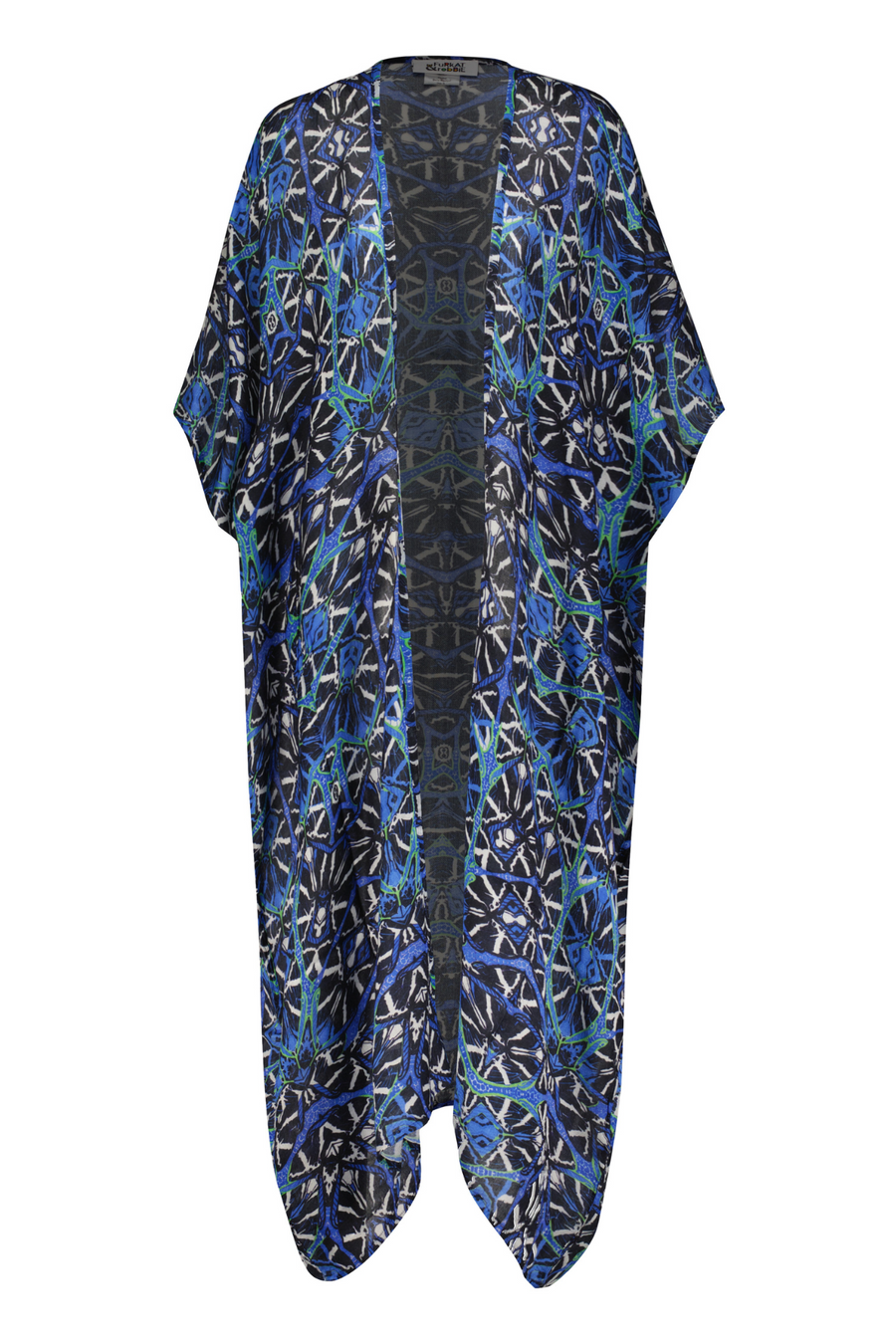 Akila Kimono Wrap Dress - Octavia Cobalt Blue – Furkat & Robbie